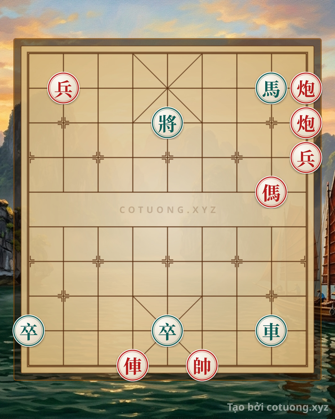 Challenge: Defensive Tips for Black in the 'Black Horse on 8th Rank' Position - Xiangqi Online - Can you solve it?