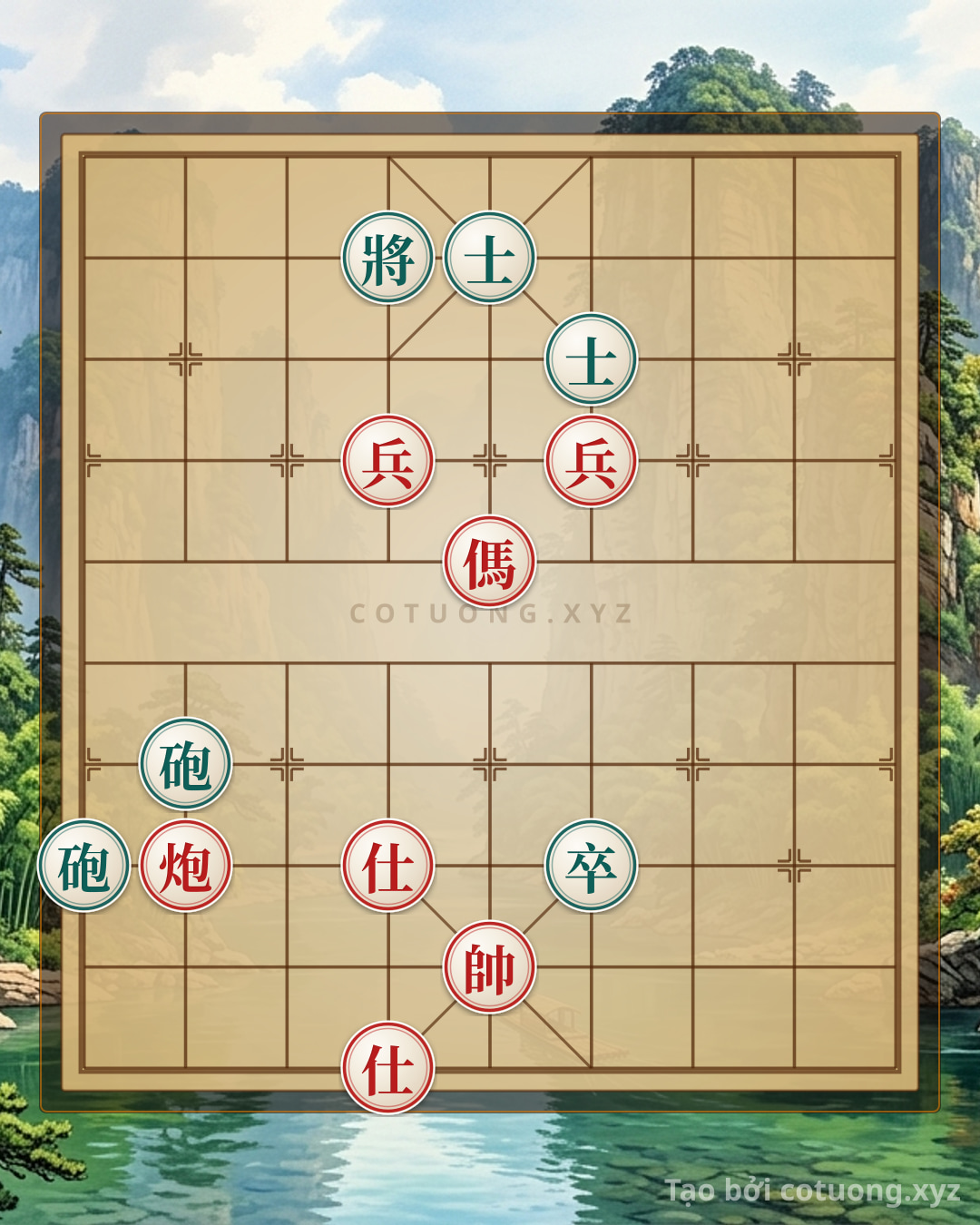 Challenge: The Rook Cannon Horse 2Pawns 2Advisors vs. 2Cannons Pawns Advisors: Optimal Checkmate Strategy - Can you solve it?