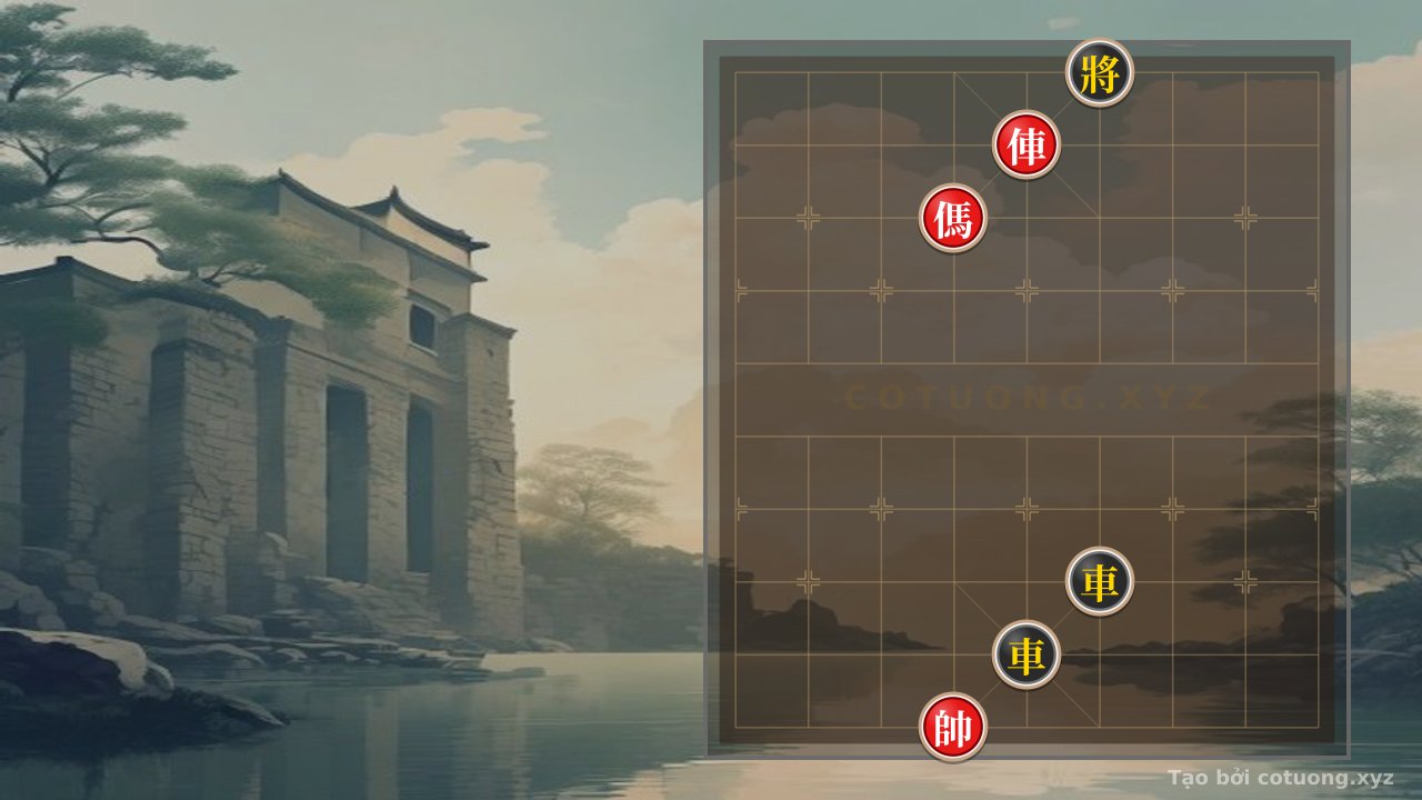 Thế cờ: Secret Moves: Red Rook and Red Horse in the 1 Rook vs. 2 Rooks Formation — Cờ Tướng Online