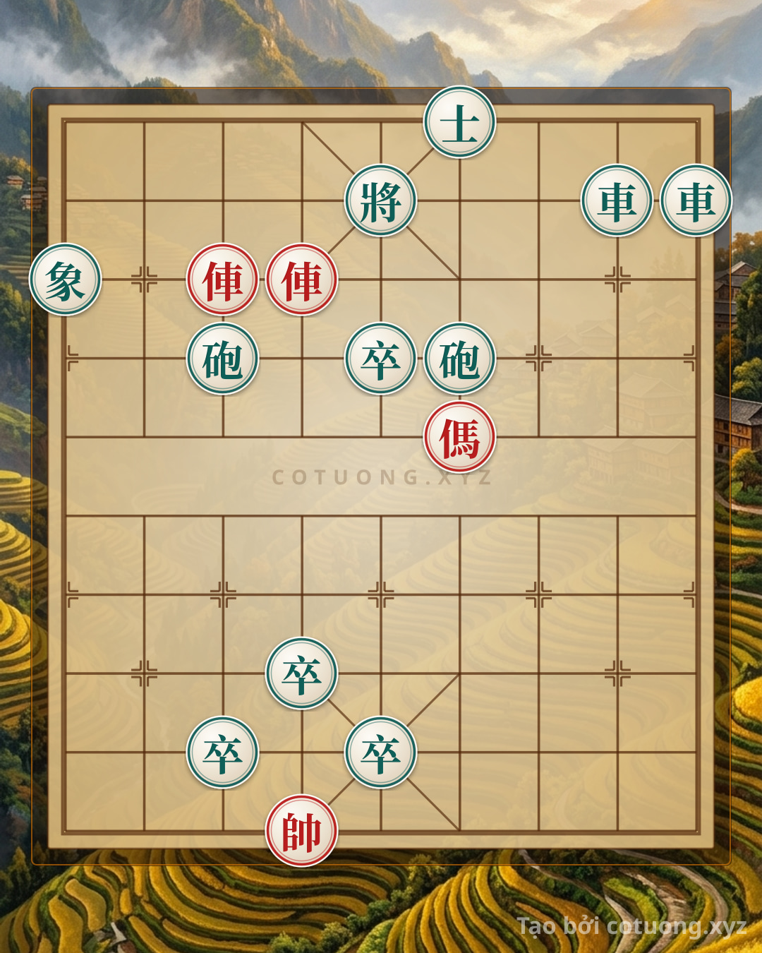 Challenge: Red General Chess: Strategy to Crush the Black Soldier with a Straight Rook Charge - Can you solve it?