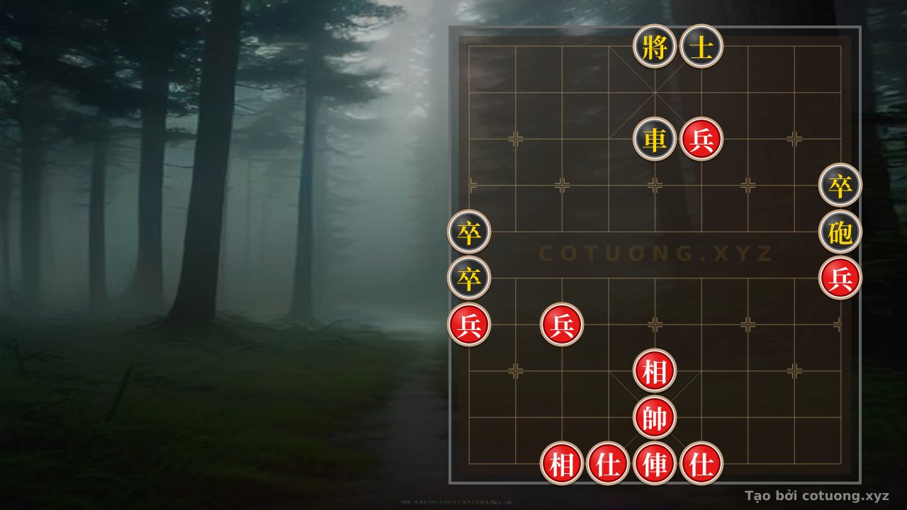 Thế cờ: Black Rook on 5th File, 8th Rank: The Unique '8DC7' Opening Strategy with a Killer Move — Cờ Tướng Online