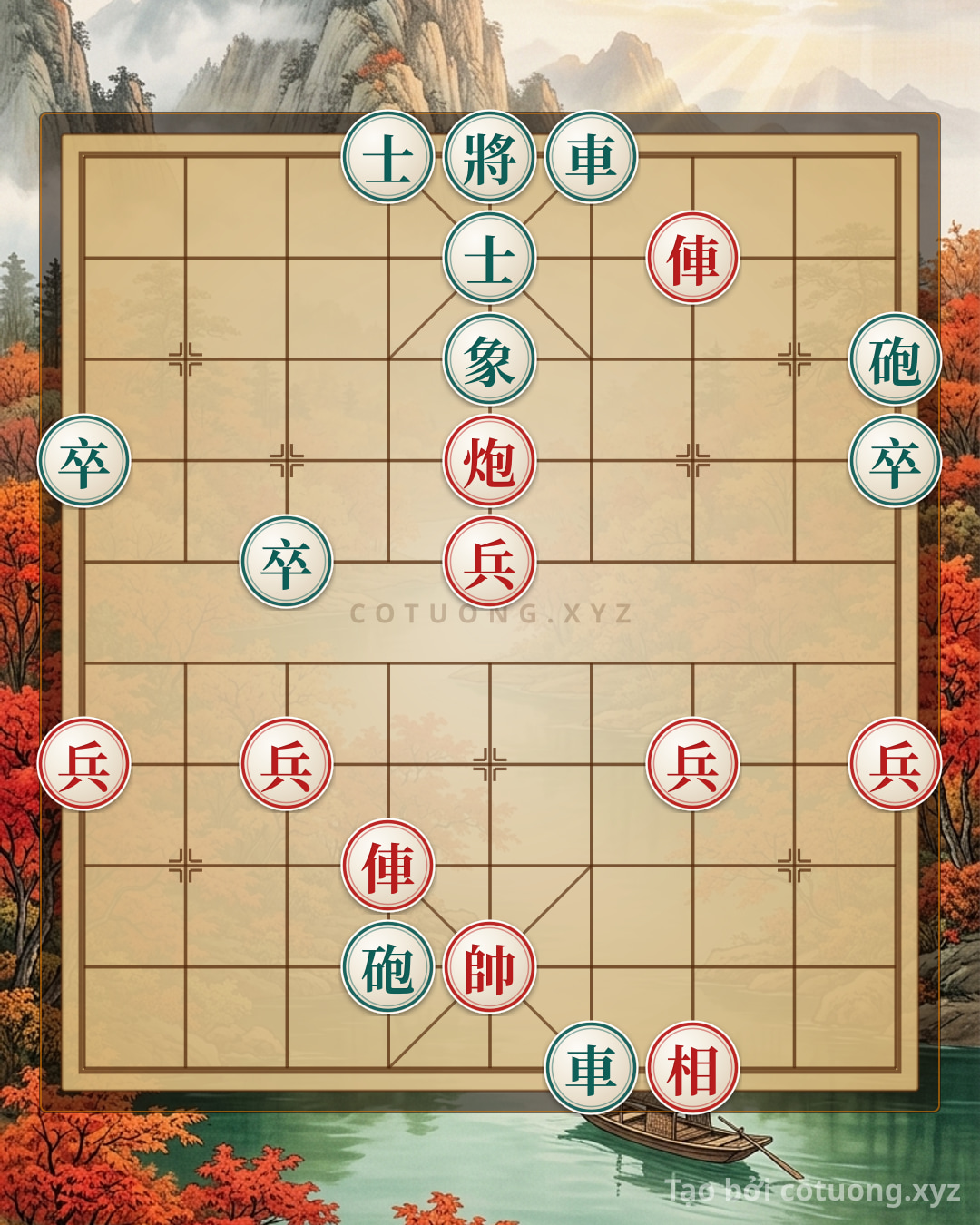 Challenge: Ultimate Xiangqi: Mastering Defensive Counterattacks - Learning from Devastating Positions - Can you solve it?