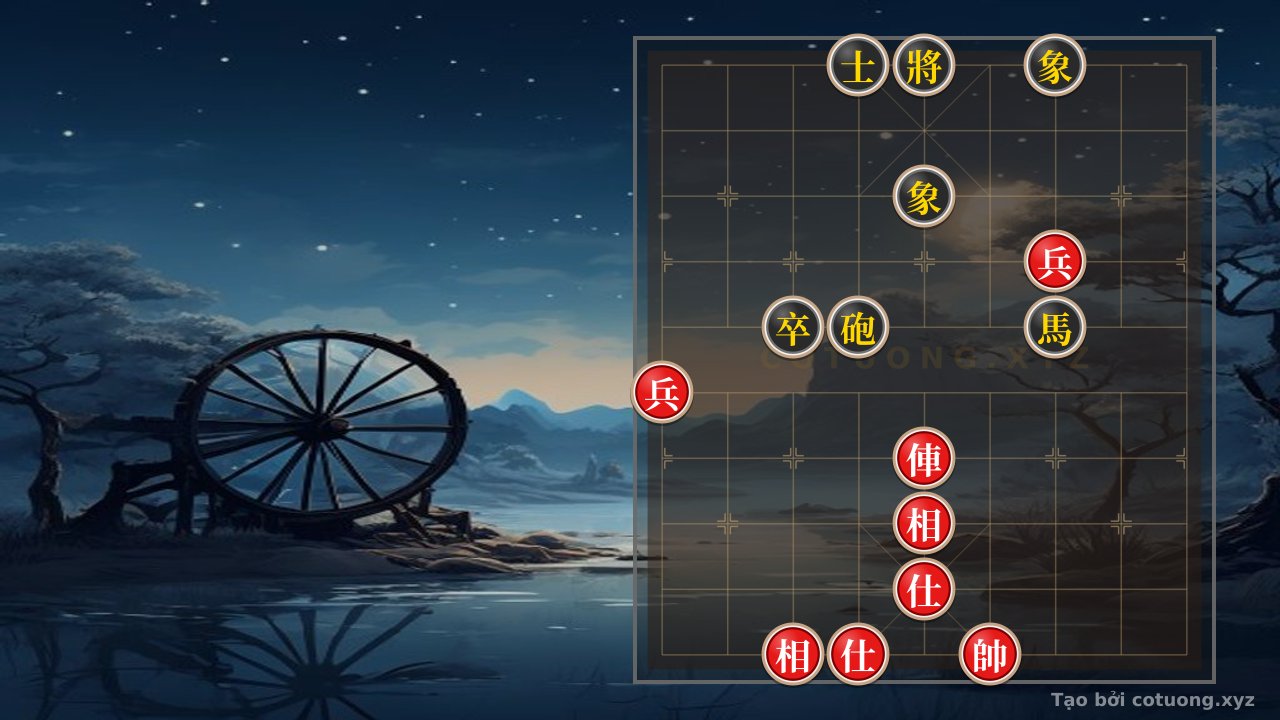 Thế cờ: Hidden Xiangqi: When the Red Chariot Leaps Among Black Cannons and Horses - What Trap is Waiting? — Cờ Tướng Online