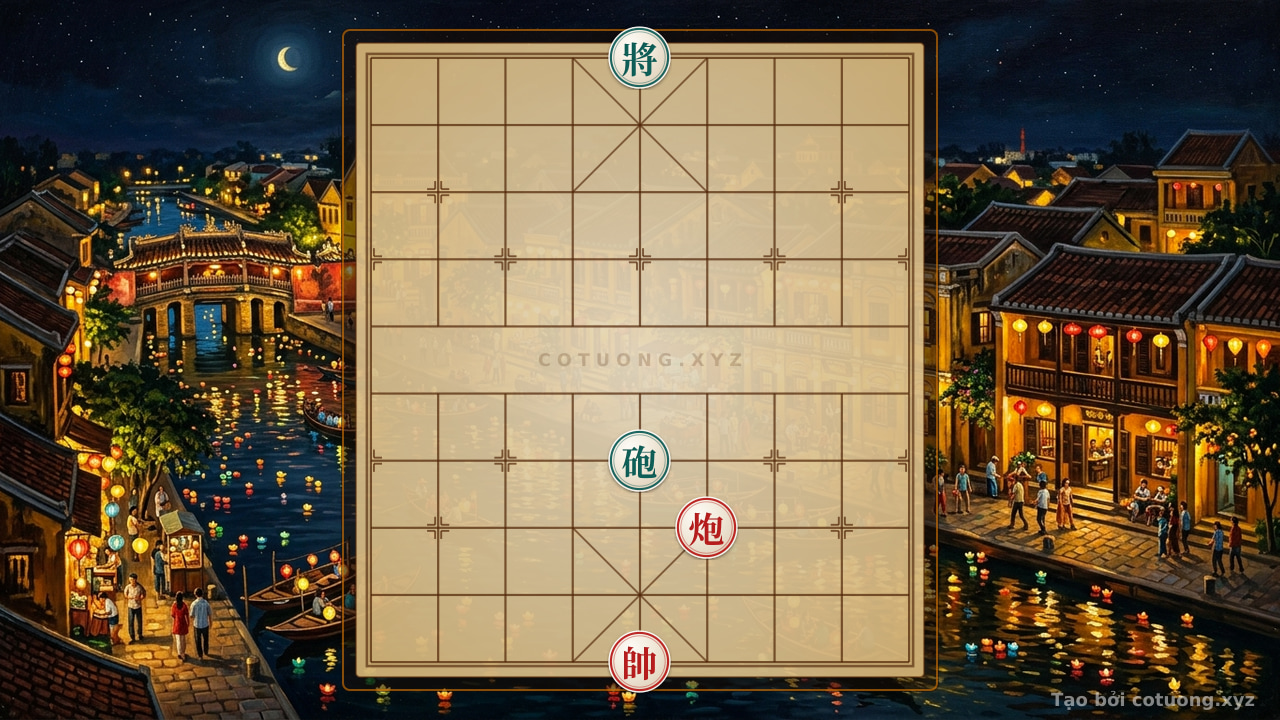 Thế cờ: Red General's Attack: Unexpected Checkmate Strategy — Cờ Tướng Online