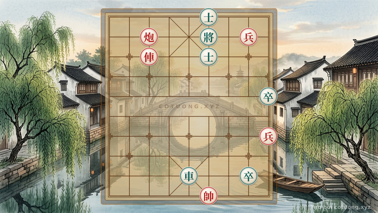 Thế cờ: Xiangqi Rook Pawn Cannon: Decisive Battle — Cờ Tướng Online