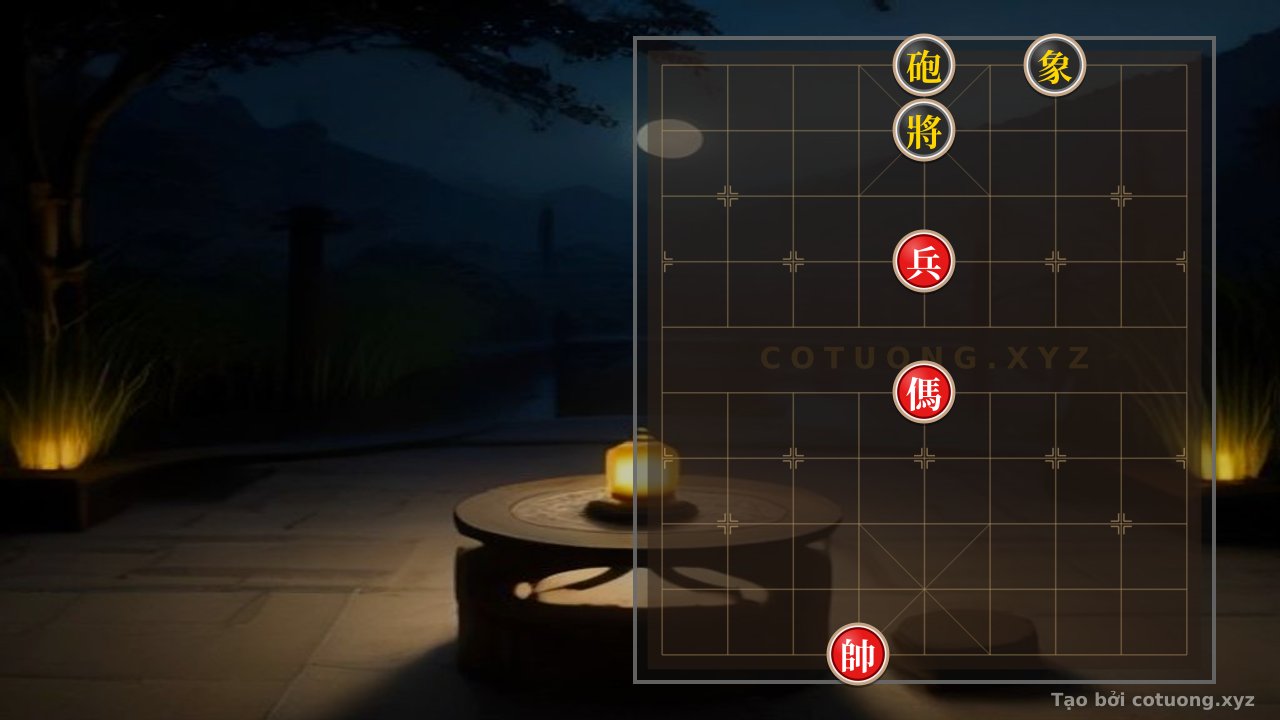 Thế cờ: Red Victory: Cannon Elephant - Vietnamese Chess Board — Cờ Tướng Online
