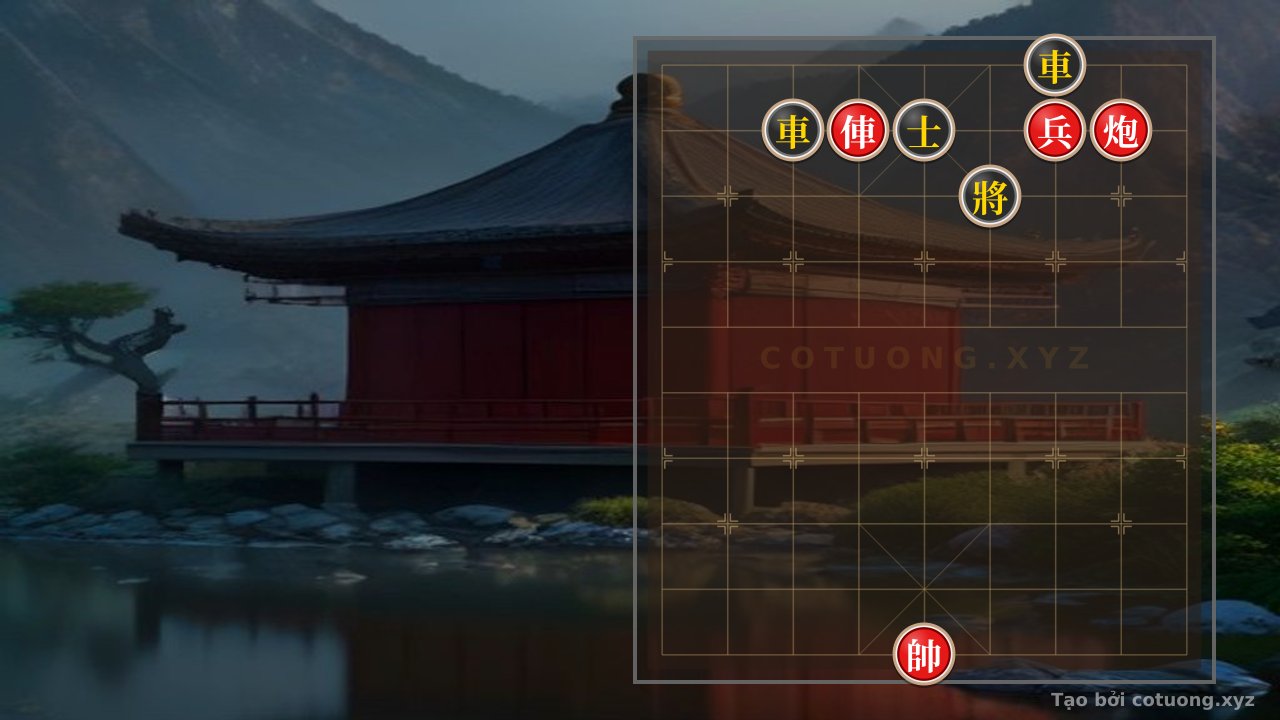 Thế cờ: Hidden General Chess: Analysis of the Black Rook vs. Red Rook Opening - Level 1/10 — Cờ Tướng Online