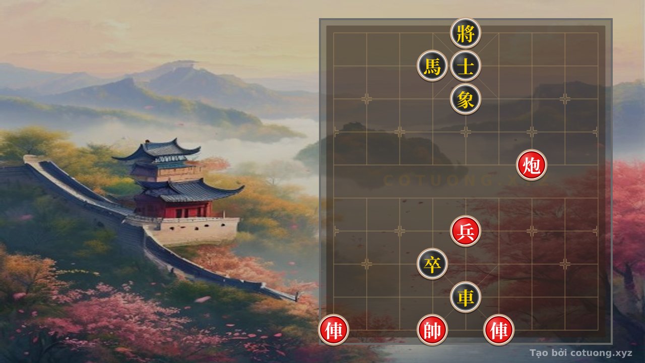 Thế cờ: Xiangqi: Position Analysis 'Red Cannon Exposed 3' - Unexpected Strategy in Battle — Cờ Tướng Online