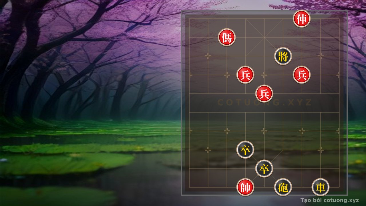Thế cờ: THE ULTIMATE 'TRAP' IN 5 MINUTES: How Red Forces the Black Rook at 3-10 to Spark a Deadly Chase! — Cờ Tướng Online