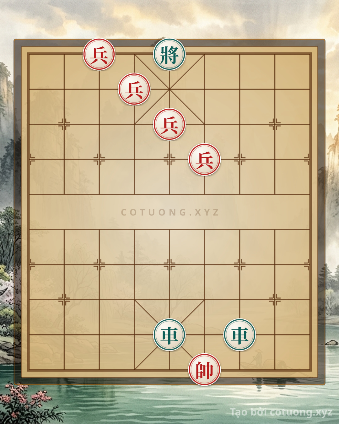 Challenge: Xiangqi Position: Red Pawn Attacks Black Chariot - A Killer Strategy in Xiangqi - Can you solve it?