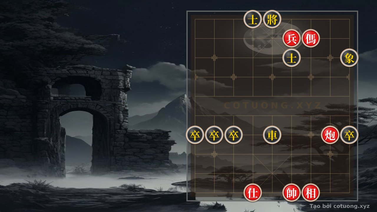 Thế cờ: Quick Game Ending Tips: Analyzing the Red General's Attacking and Black's Defensive Xiangqi Position — Cờ Tướng Online