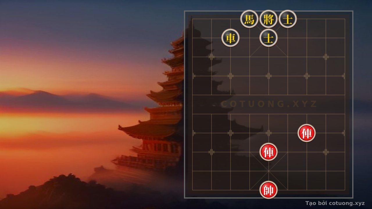 Thế cờ: Red General Chess: 'Double Rook Design' Strategy - Secret to Defeating the Black Army — Cờ Tướng Online