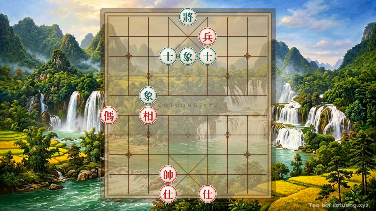 Thế cờ: Defeat Black with Decisive Moves — Cờ Tướng Online