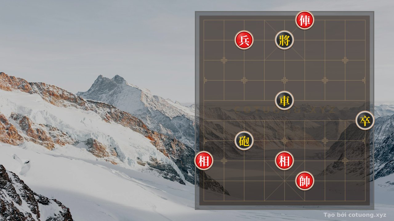 Thế cờ: Red Chariot Charges Straight at the Black General: The Fastest Checkmate Strategy in Xiangqi — Cờ Tướng Online