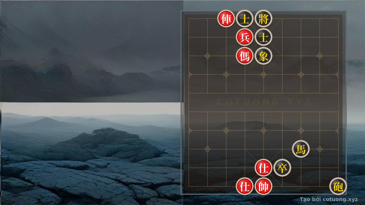 Thế cờ: Red General's Strategy: Chariot Rush, Advisor Assault - Peak Tactics in Xiangqi — Cờ Tướng Online