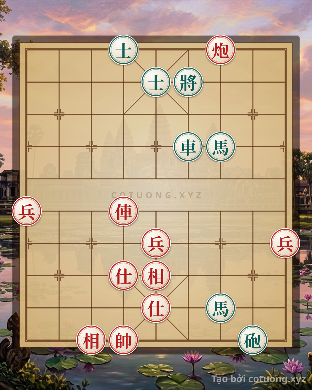Challenge: Red General: Tactical Trap with Black Chariot at 6-7 - Can you solve it?