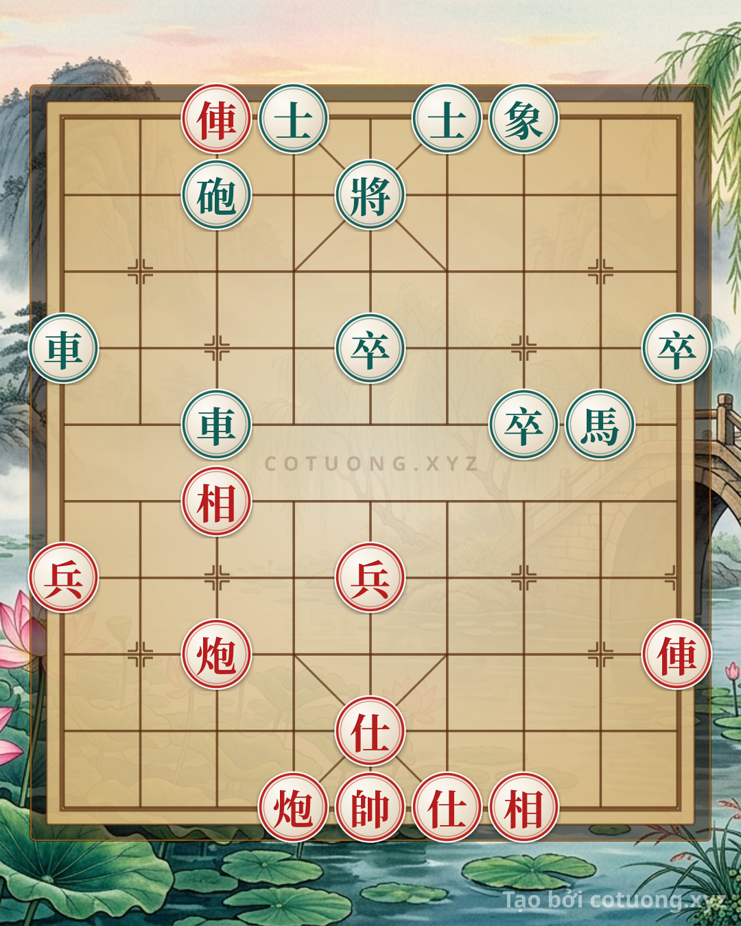 Challenge: Ancient Strategy: Red's Double Chariot and Cannon Crush Black's Dense Attack - When Counterattack Meets Mystical Defense - Can you solve it?