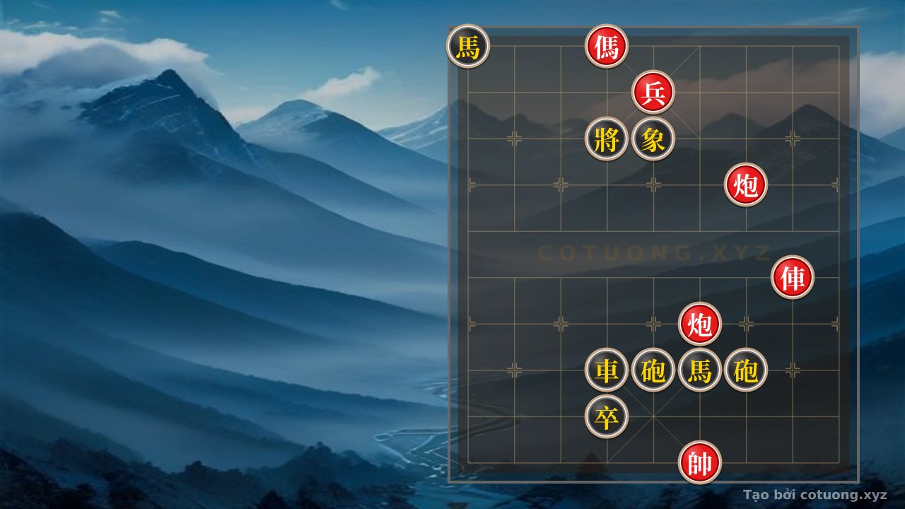 Thế cờ: Xiangqi: The Double Horse Face-to-Face Formation - Defensive Tips for the Red Side — Cờ Tướng Online