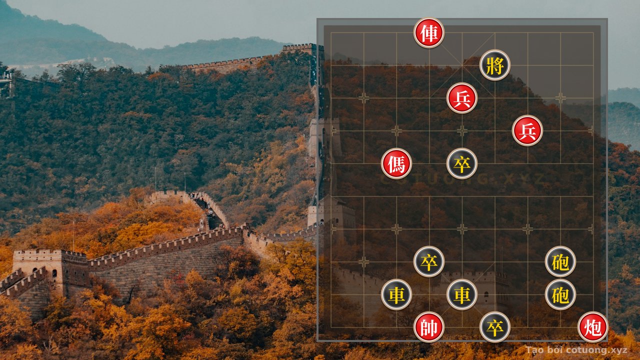 Thế cờ: Speed Checkmate Secrets: The Decisive Move for the Red Army in the Xiangqi Brain Teaser — Cờ Tướng Online
