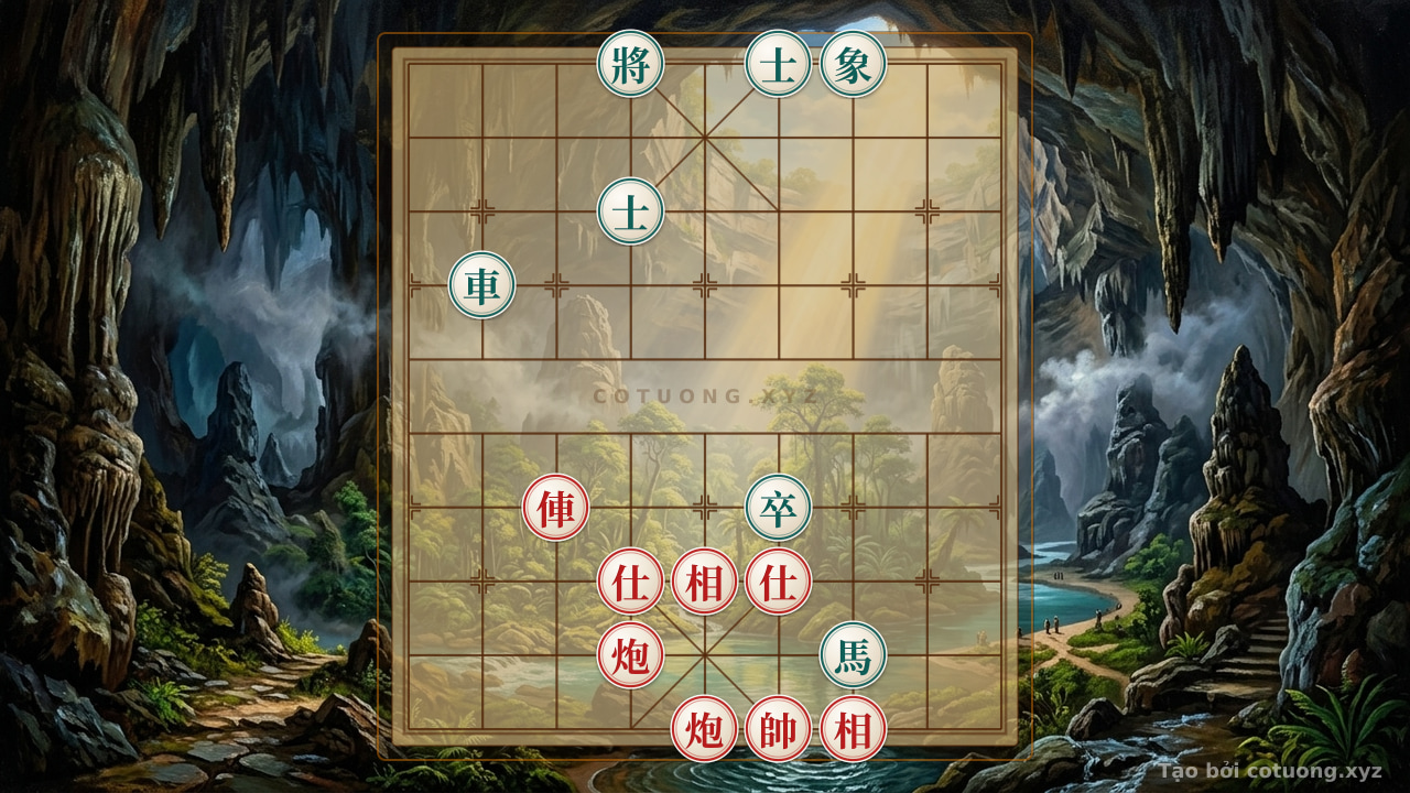 Thế cờ: Red General vs Black Chariot: Defensive Tactics and Counterattacking — Cờ Tướng Online