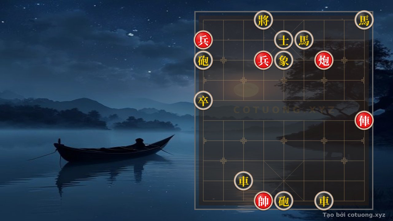 Thế cờ: Song Horse Spear: Optimal Defense Strategy Against Black's Elephant — Cờ Tướng Online