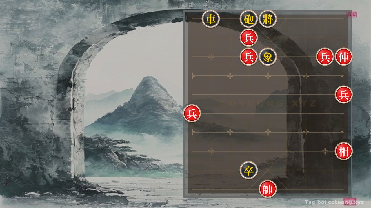Thế cờ: The 'Black Cannon on File 4' Formation - The Art of Red General's Defense — Cờ Tướng Online