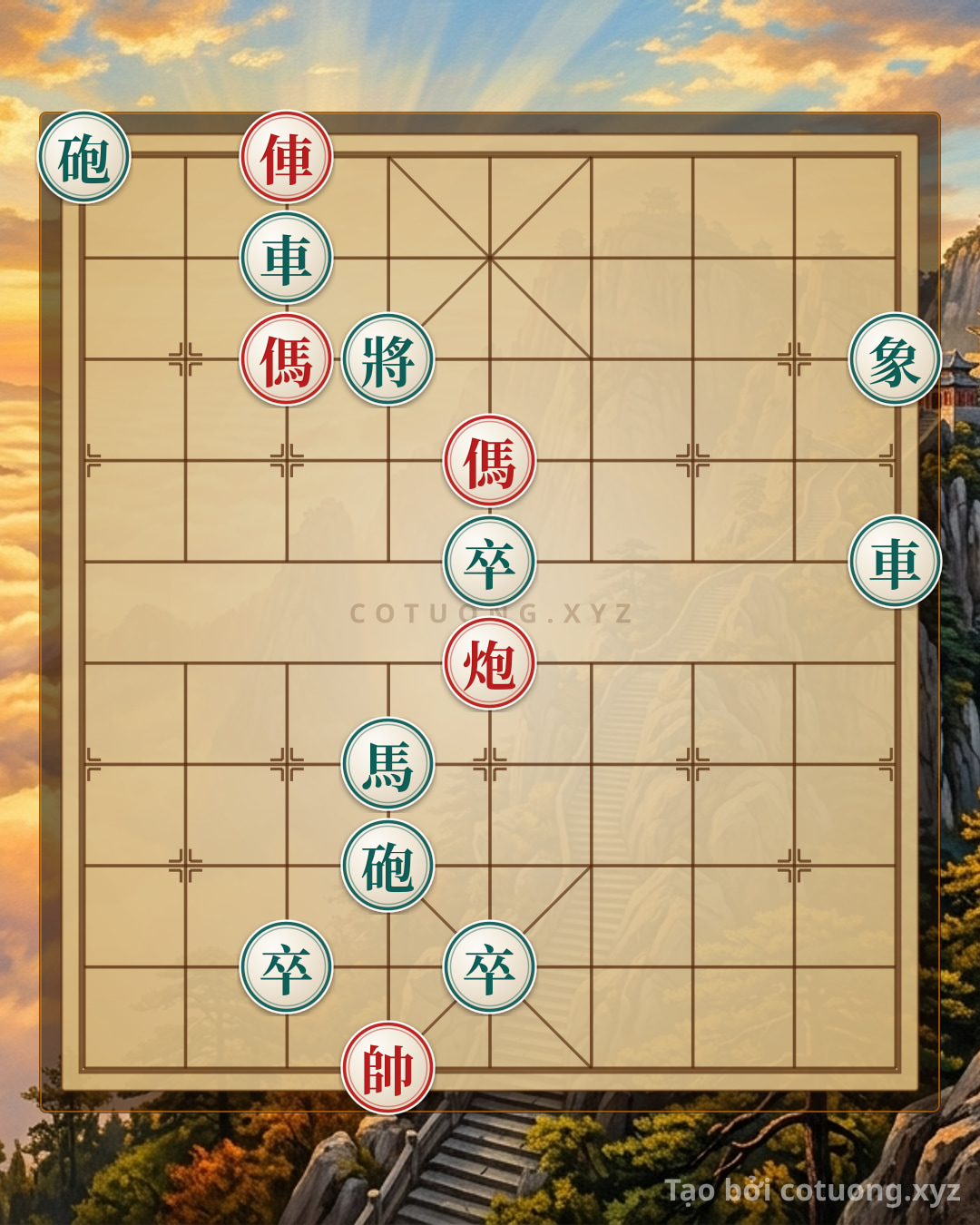 Challenge: The Secret to Crushing Black in the 'Chariot Cannon' Formation - Xiangqi (Chinese Chess) 7/10 - Can you solve it?