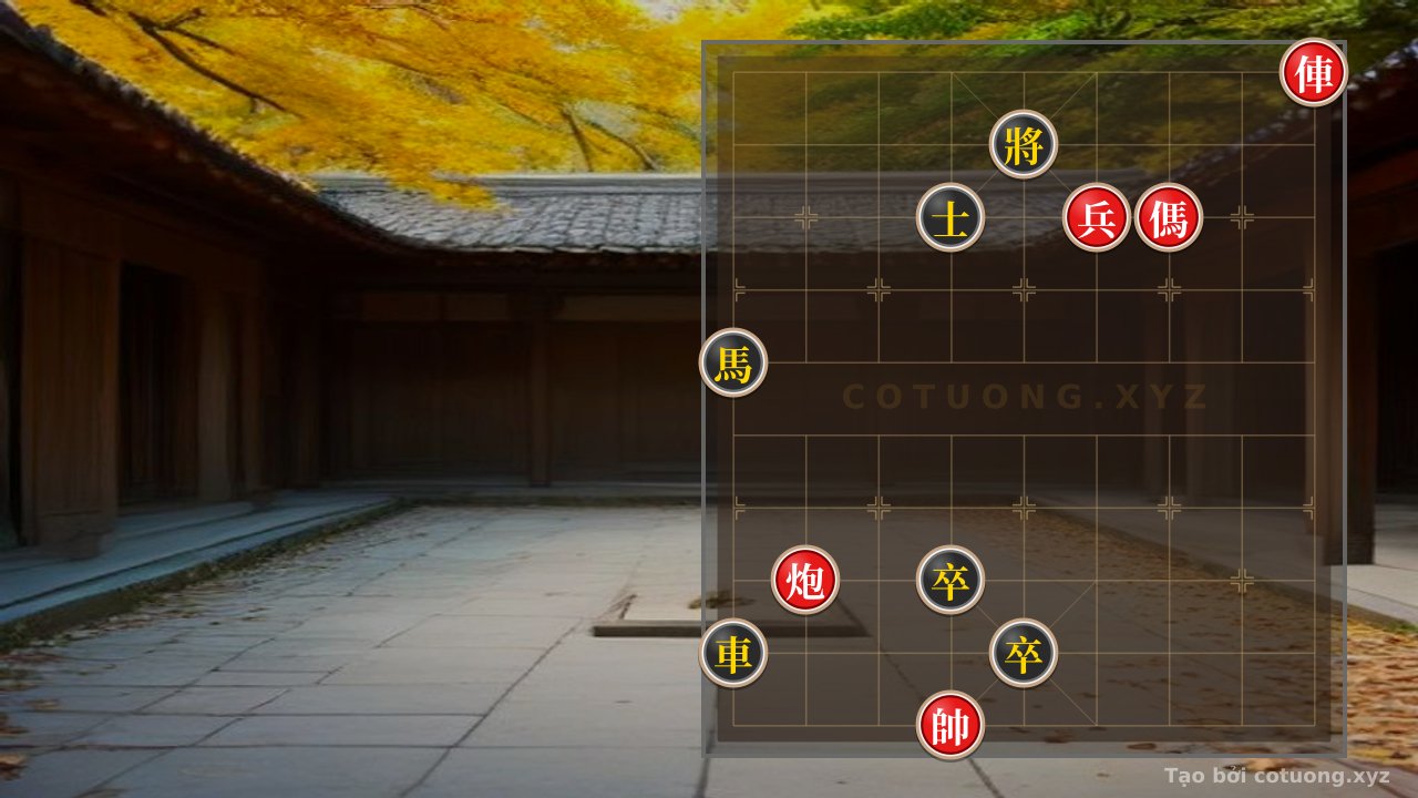 Thế cờ: Red Rook on File 1, Rank 10: A Strategy to Break the Black Army in the Xiangqi Opening — Cờ Tướng Online