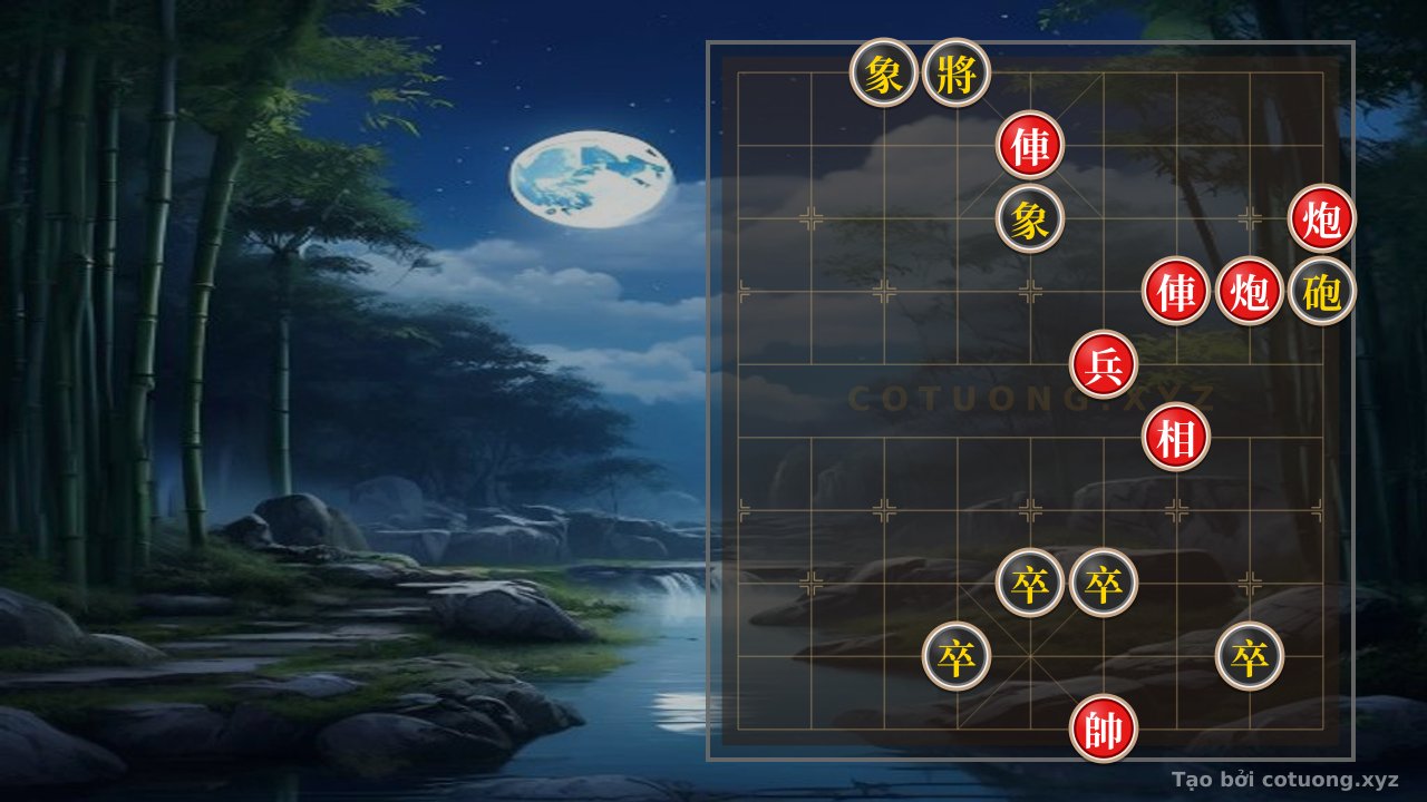 Thế cờ: The Secret of 'Red Chariot on File 5' - Tactical Shift in the 'Red Cannon on File 1' Formation — Cờ Tướng Online
