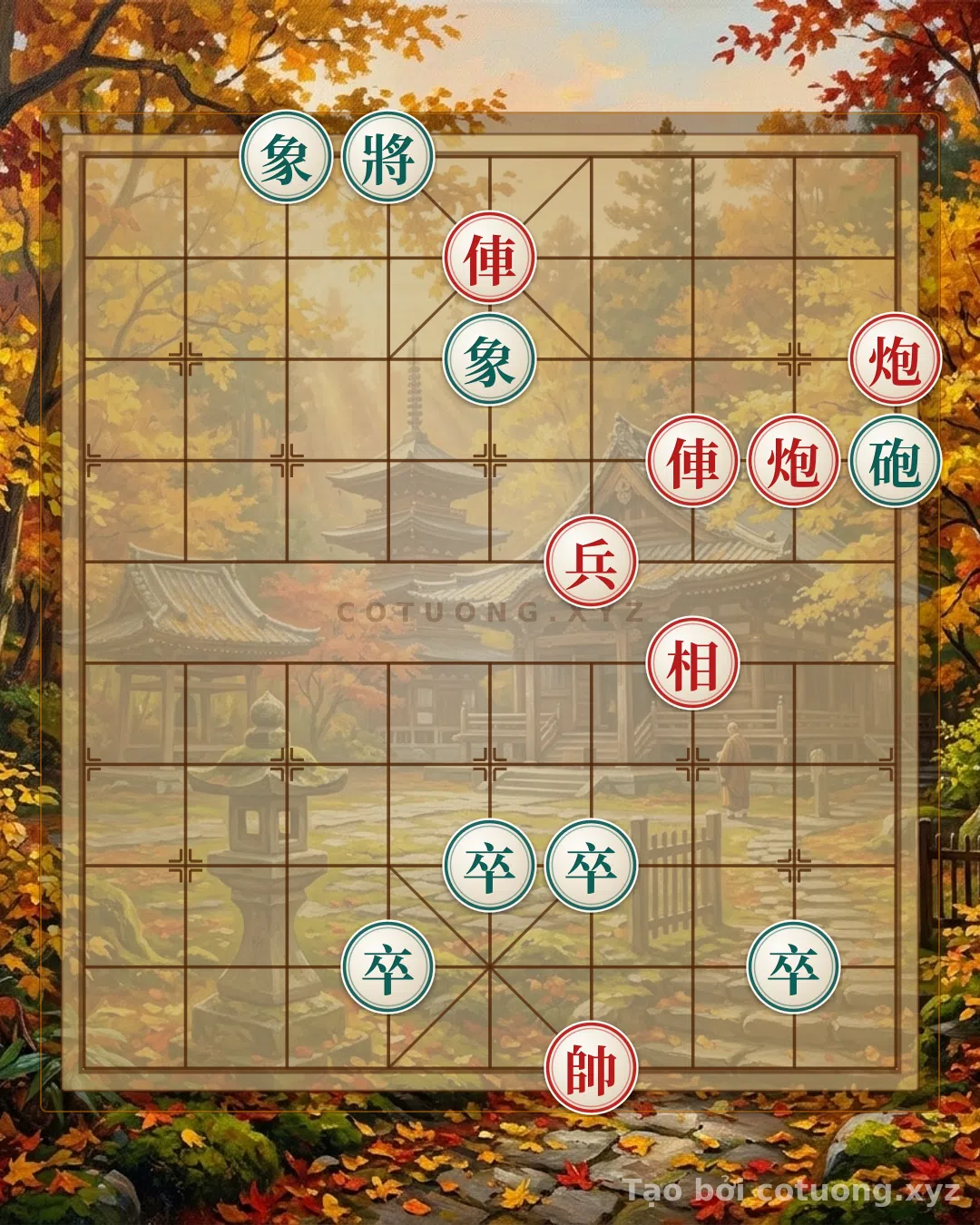 Thử Thách: Bí kíp 'Xe Đỏ lộ 5' - Chiến thuật xoay chuyển cục diện trong thế cờ 'Pháo Đỏ lộ 1' - Bạn có thể giải được?