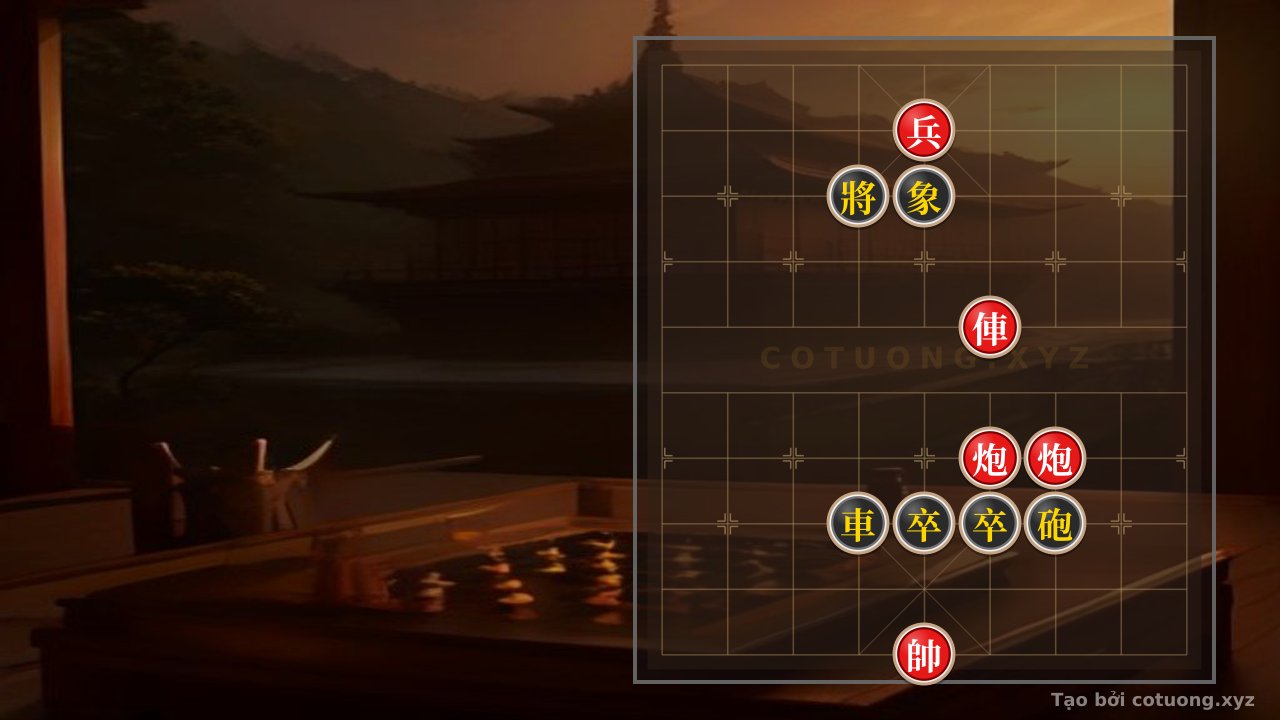 Thế cờ: Xiangqi Defense Tip: Countering the 'Chariot Cannon' Formation with Elephants and Pawns — Cờ Tướng Online