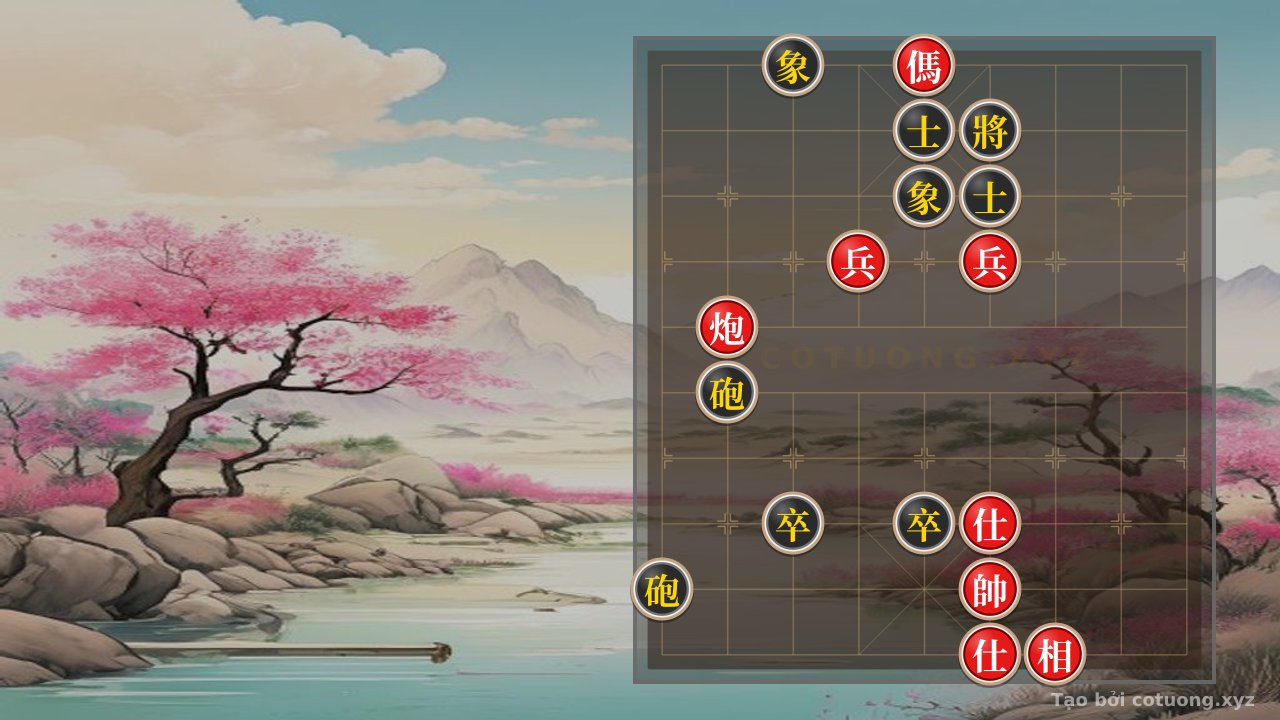 Thế cờ: Xiangqi: Strategy of 'Empty Cannon' and 'Horse Attacking Advisor' - Winning Tips — Cờ Tướng Online