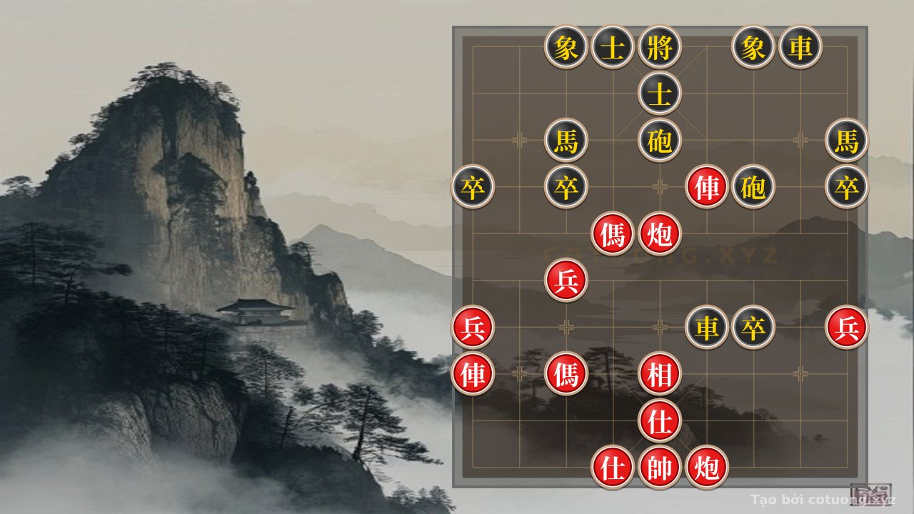 Thế cờ: Subtle Traps on the Chessboard: Red Must Avoid These Fatal Moves! — Cờ Tướng Online