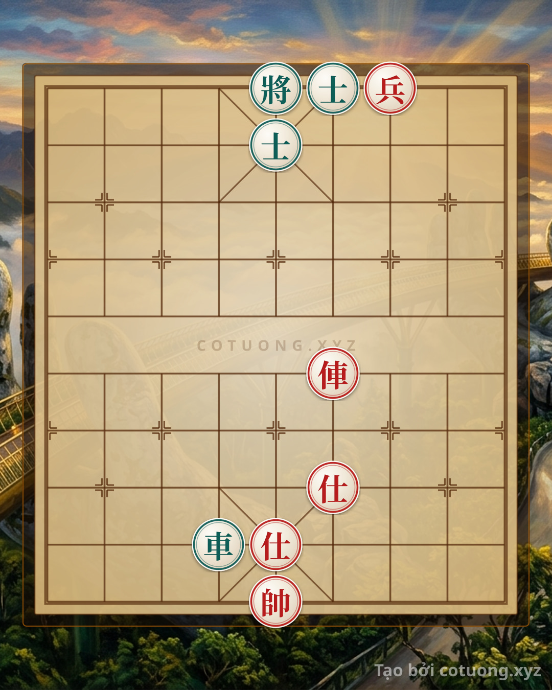 Challenge: The 'Red Chariot Charge' Strategy - A Decisive Tactic in Chinese Chess - Can you solve it?