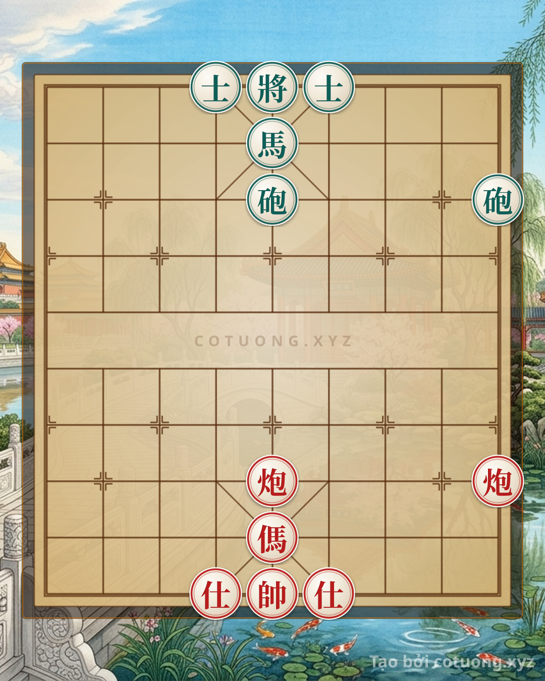 Challenge: Xiangqi: The Art of Defensive Counterattack - Neutralizing the Deadly Red Double Horse and Cannon Opening - Can you solve it?