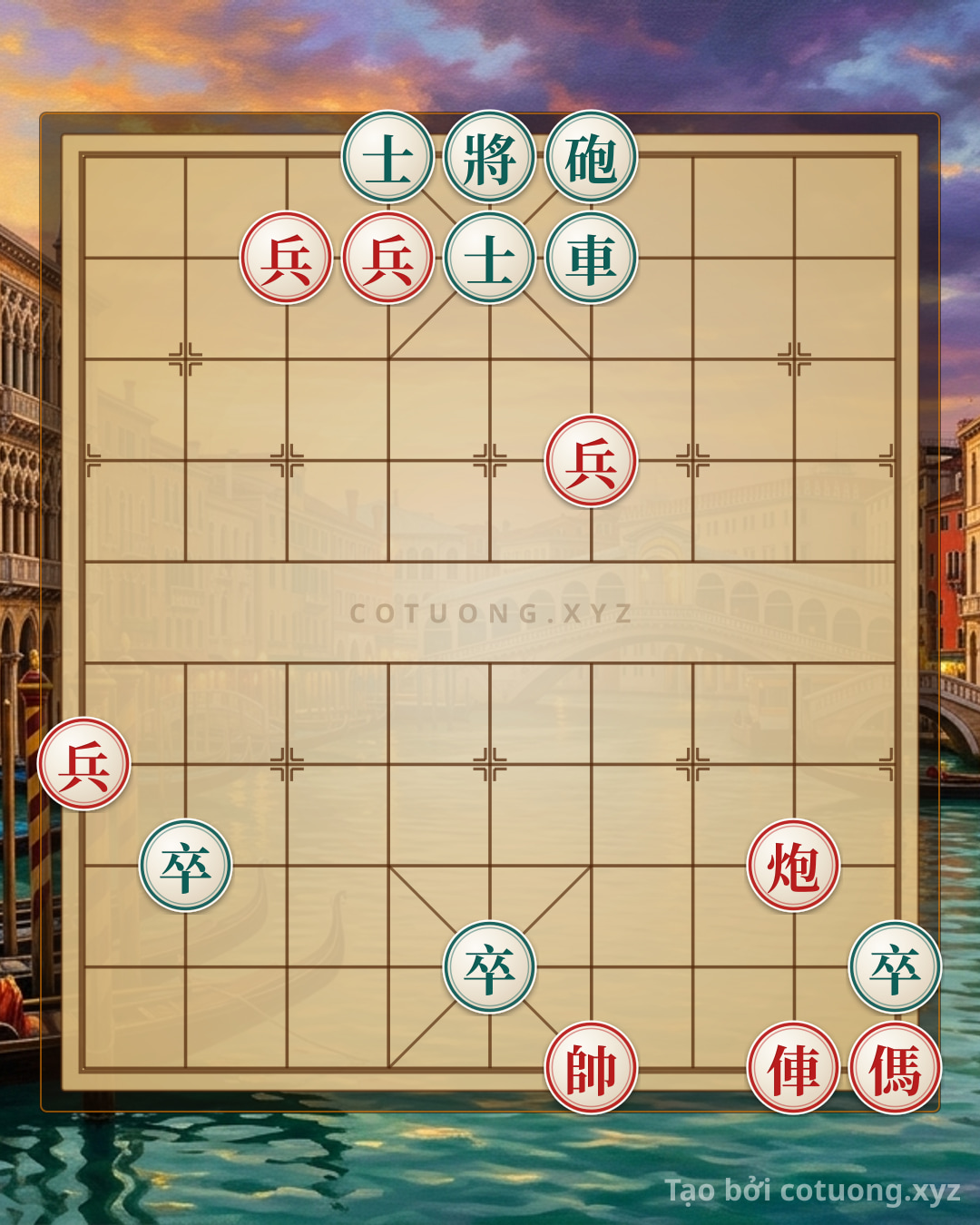 Challenge: Endgame Mastery: Rook Cannon Horse 4Pawns vs. Rook Cannon 3Pawns 2Advisors - The Secret of the 5 Decisive Moves - Can you solve it?