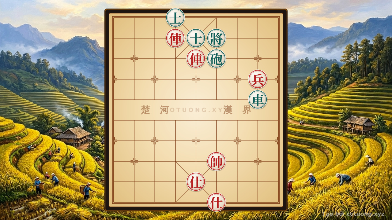 Thế cờ: The Trap of Black Advisor on File 4, Rank 10 in the Chariot Red - Cannon Black Formation: A Ruthless Strategy for the Red Player — Cờ Tướng Online