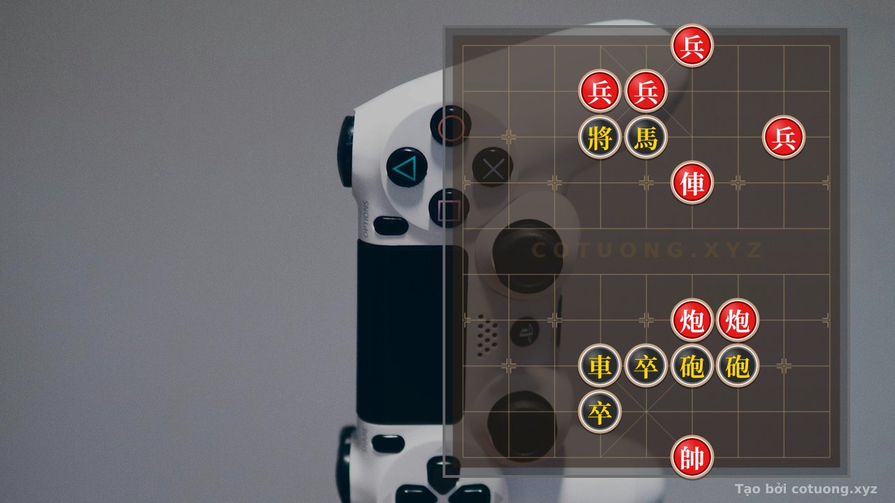Thế cờ: Strong Defense: Black's Board Resists Red's Counterattack — Cờ Tướng Online