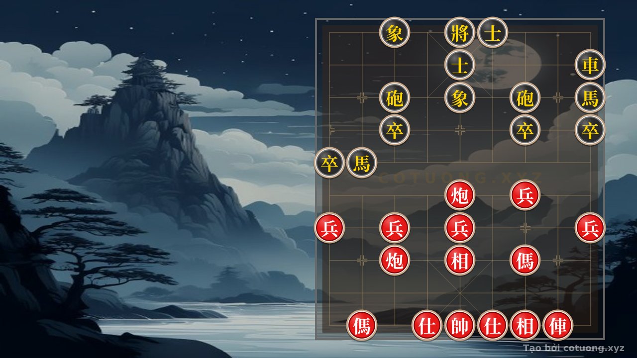 Thế cờ: How to Read Xiangqi Positions: Advanced Strategies with Double Horses Interlocking — Cờ Tướng Online