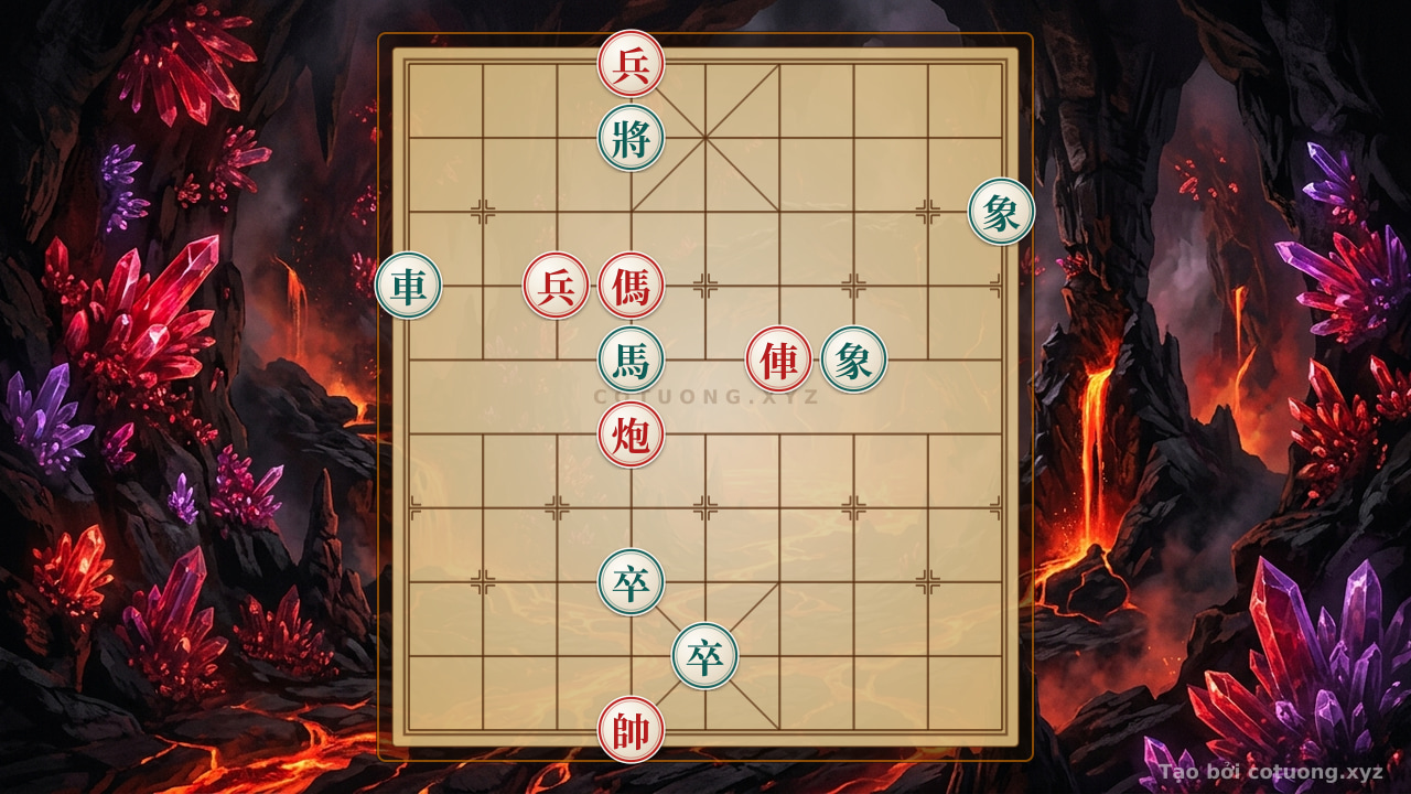 Thế cờ: Xiangqi (Chinese Chess) Strategy: Cannon vs. Double Elephants — Cờ Tướng Online