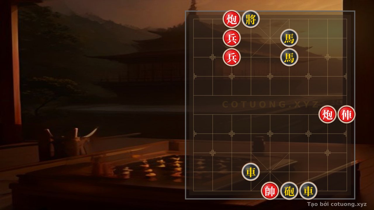Thế cờ: The Hidden Strategy: Red Cannon Opens the Game - Black Horses Counterattack with Full Tactics — Cờ Tướng Online