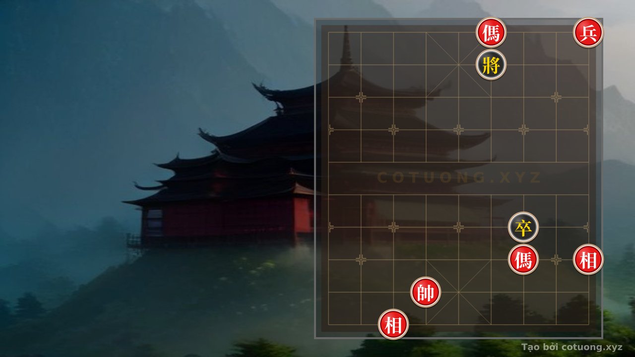 Thế cờ: 'The Red Eyes in the Battle with the Lone Black Pawn' - The Compulsory Rook Strategy to Win at Level 1/10 — Cờ Tướng Online