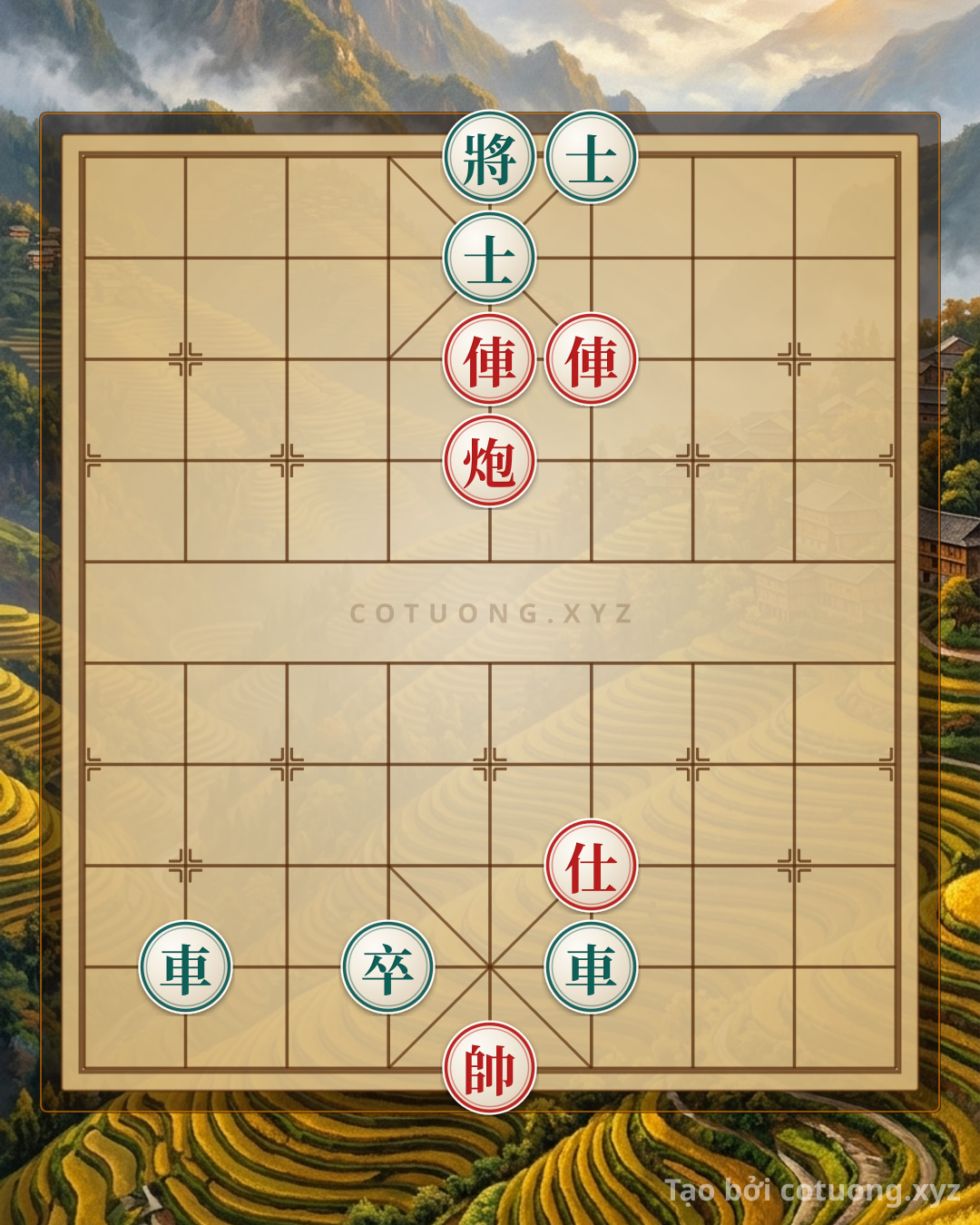 Challenge: Xiangqi: Mastering the Red Chariot and Cannon in a Level 1/10 Opening - Can you solve it?
