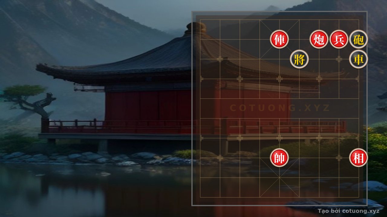 Thế cờ: Xiangqi (Chinese Chess) Strategy: Red Rook on 5th Rank 9 - Hidden Checkmate Tactics — Cờ Tướng Online