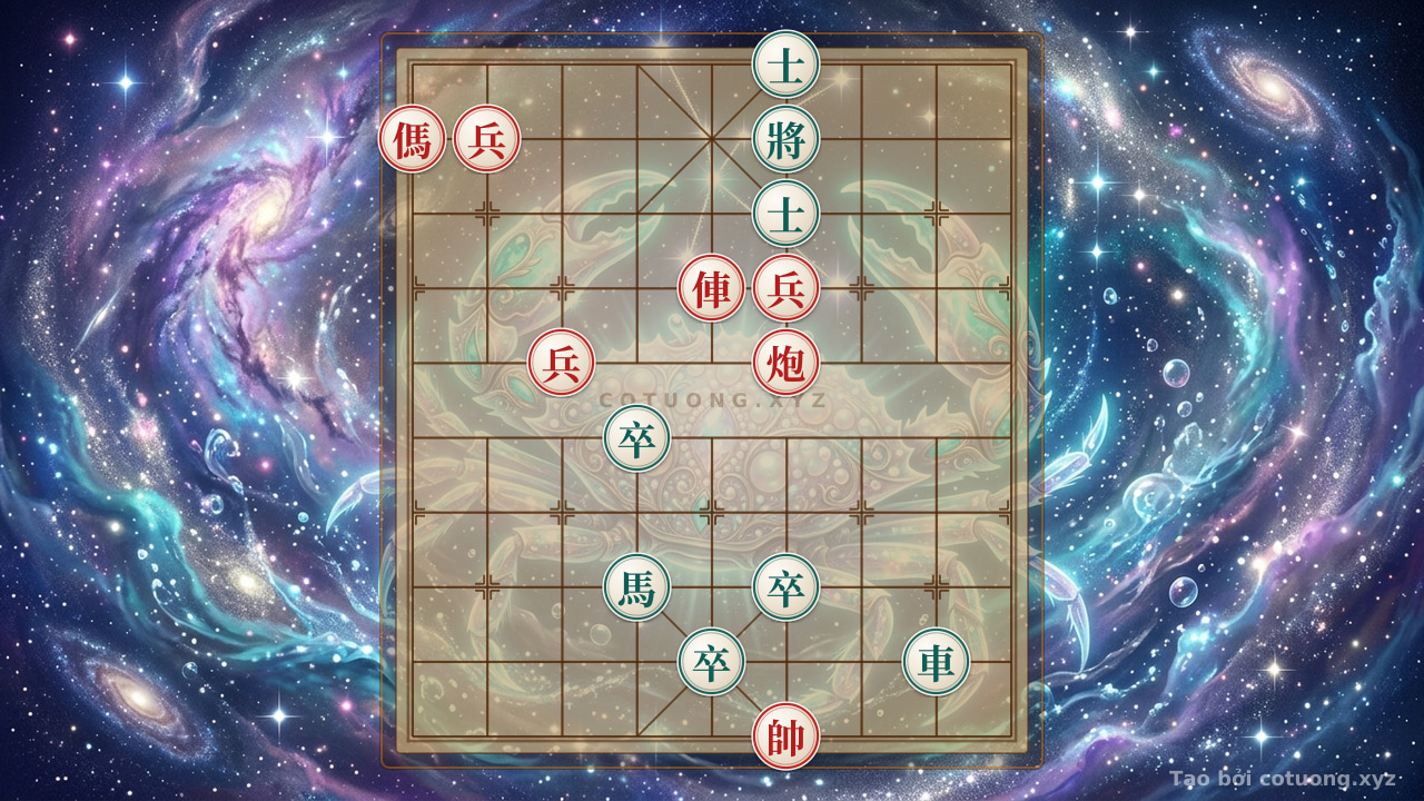 Thế cờ: Xiangqi: Black's Defensive Strategy Against Red's Attack - Lessons from an AI Master — Cờ Tướng Online