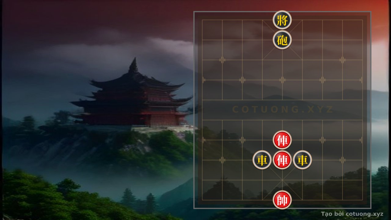Thế cờ: Xiangqi: The Art of Attacking the Black Chariot with Two Red Chariots - A Crushing Strategy from the Xichu Fort — Cờ Tướng Online