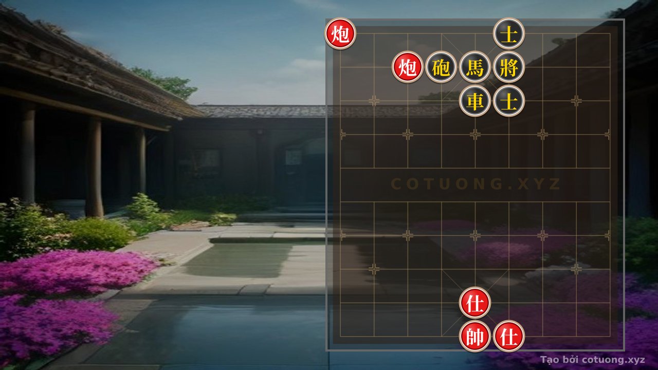 Thế cờ: Online Xiangqi: The Art of Attacking the Black Chariot in a Cruel Endgame — Cờ Tướng Online