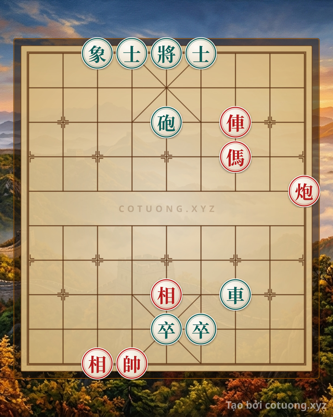 Challenge: Bloody Tactics: The Unexpected Red Side's Rook-Knight Counterattack - Shattering the Position in Just 3 Moves! - Can you solve it?