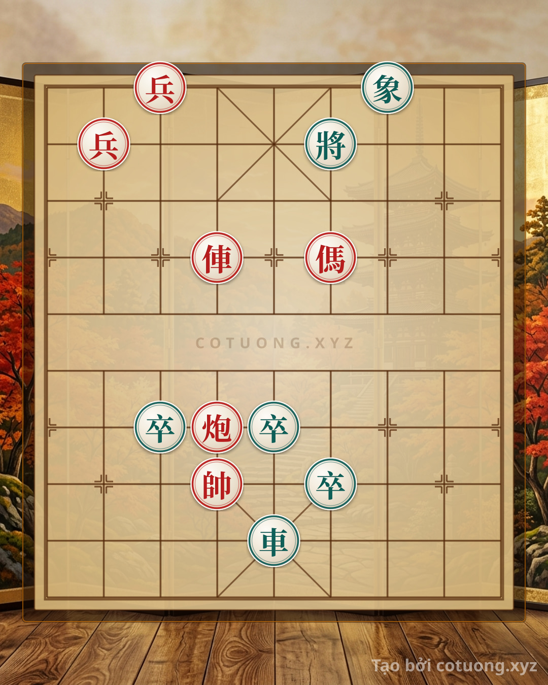 Challenge: Secret Tactics: Red's Aggressive Attack When the Rook is Exposed on the 10th Rank - Can you solve it?
