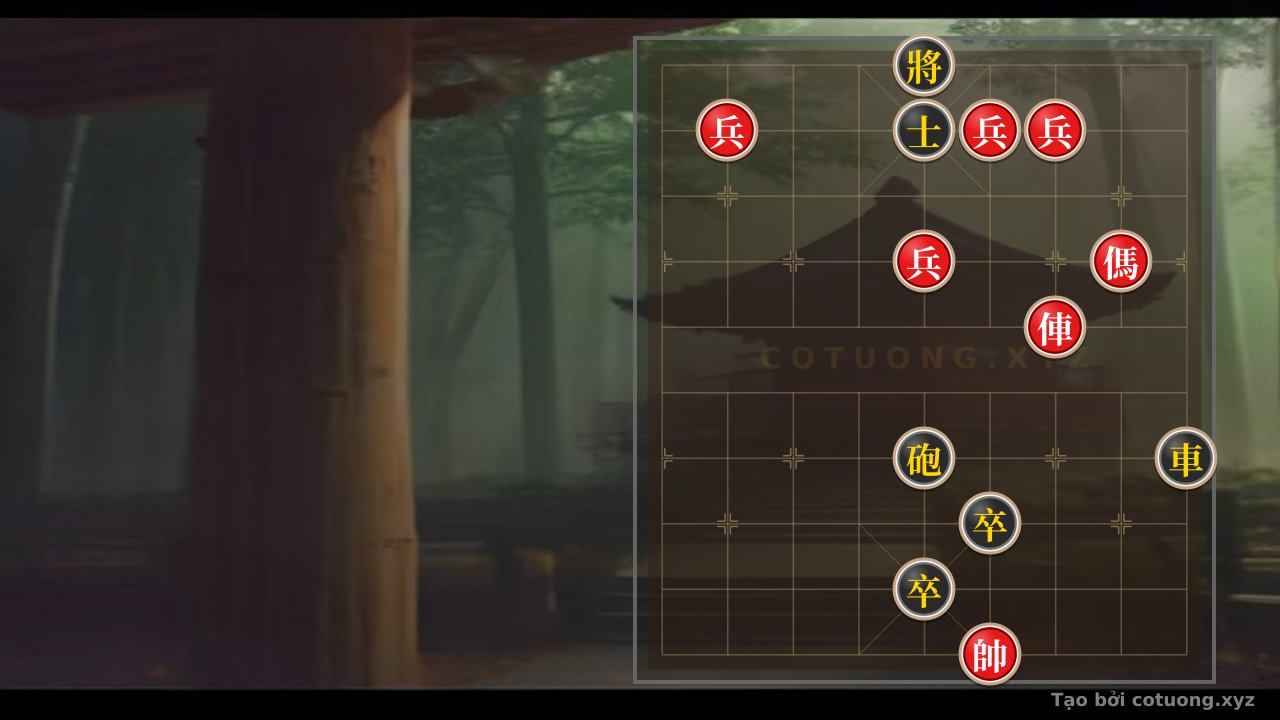 Thế cờ: Attacking Formation: Red's Opening Strategy with the Chariot at 3-6 — Cờ Tướng Online